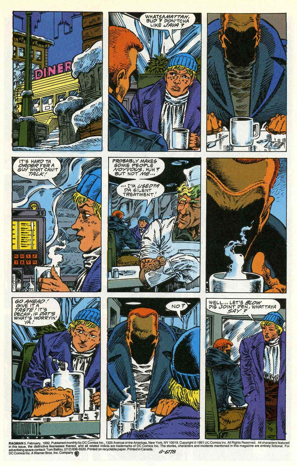 Read online Ragman (1991) comic -  Issue #5 - 2