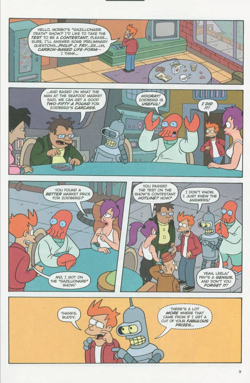 Read online Futurama Comics comic -  Issue #5 - 10