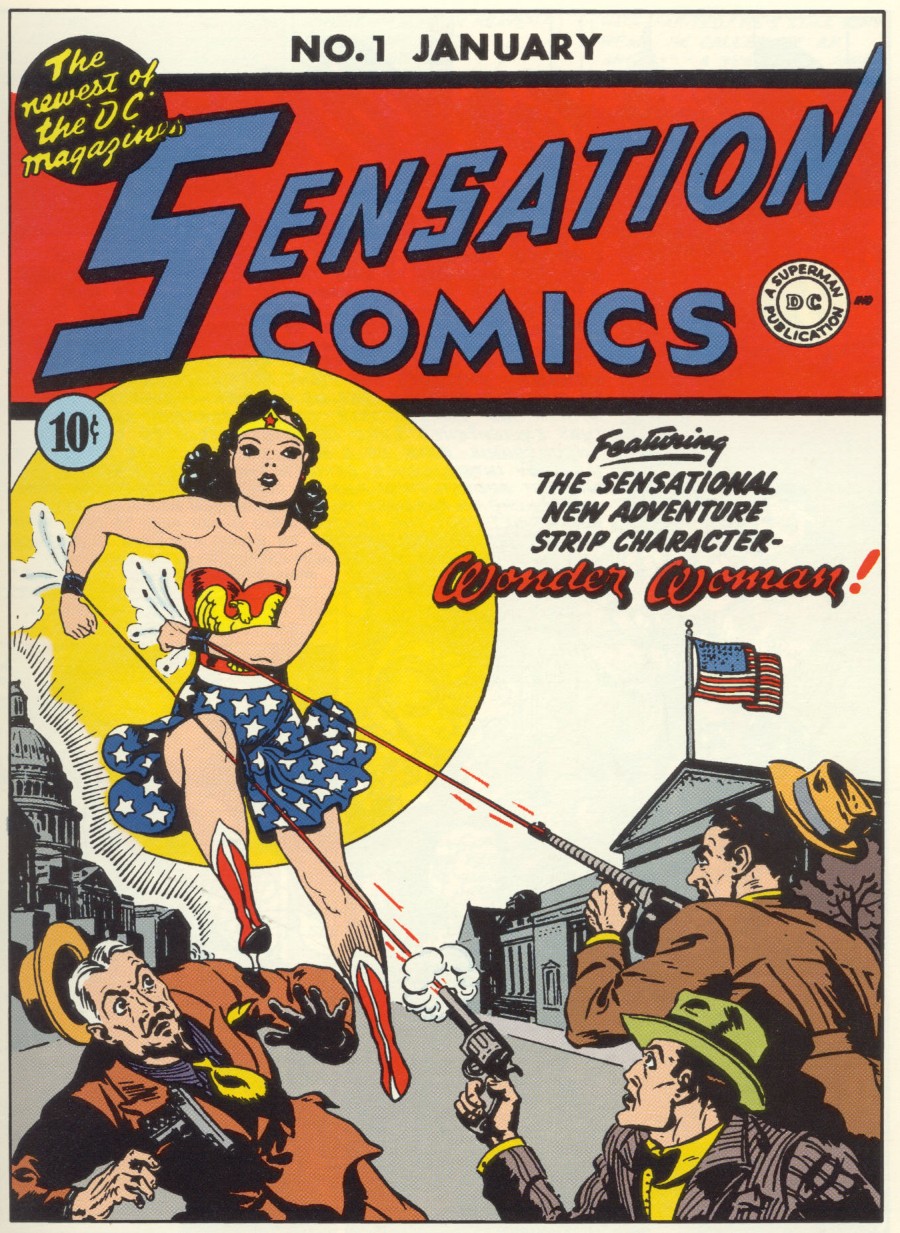 Read online Sensation (Mystery) Comics comic -  Issue #1 - 1
