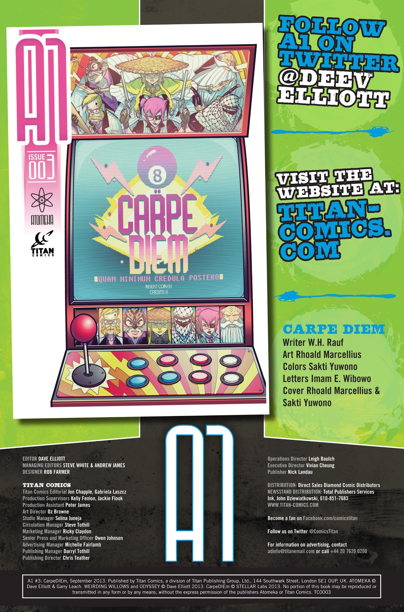 Read online A1: Carpe DIEm comic -  Issue #3 - 2
