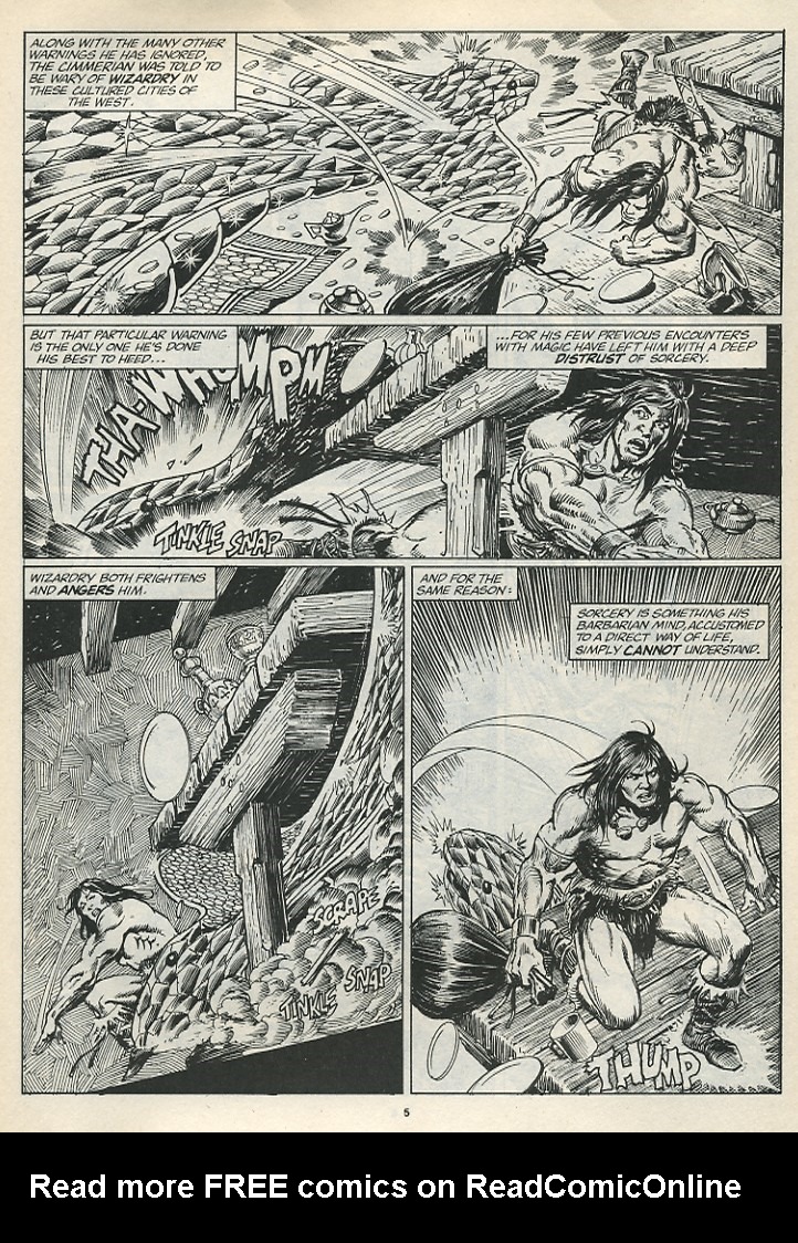 Read online The Savage Sword Of Conan comic -  Issue #174 - 7