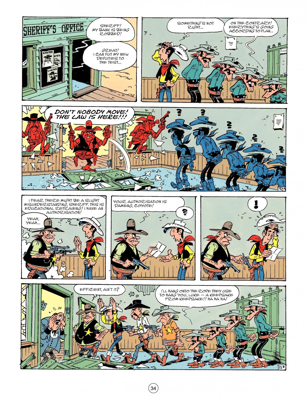Read online A Lucky Luke Adventure comic -  Issue #49 - 34