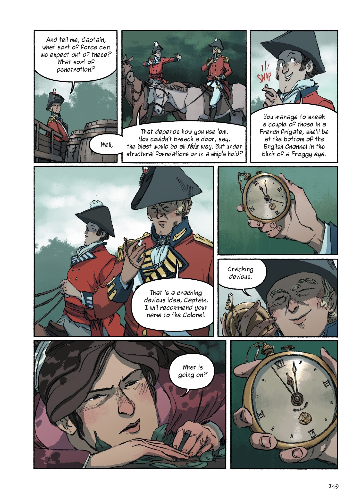 Read online Delilah Dirk and the King's Shilling comic -  Issue # TPB (Part 2) - 48