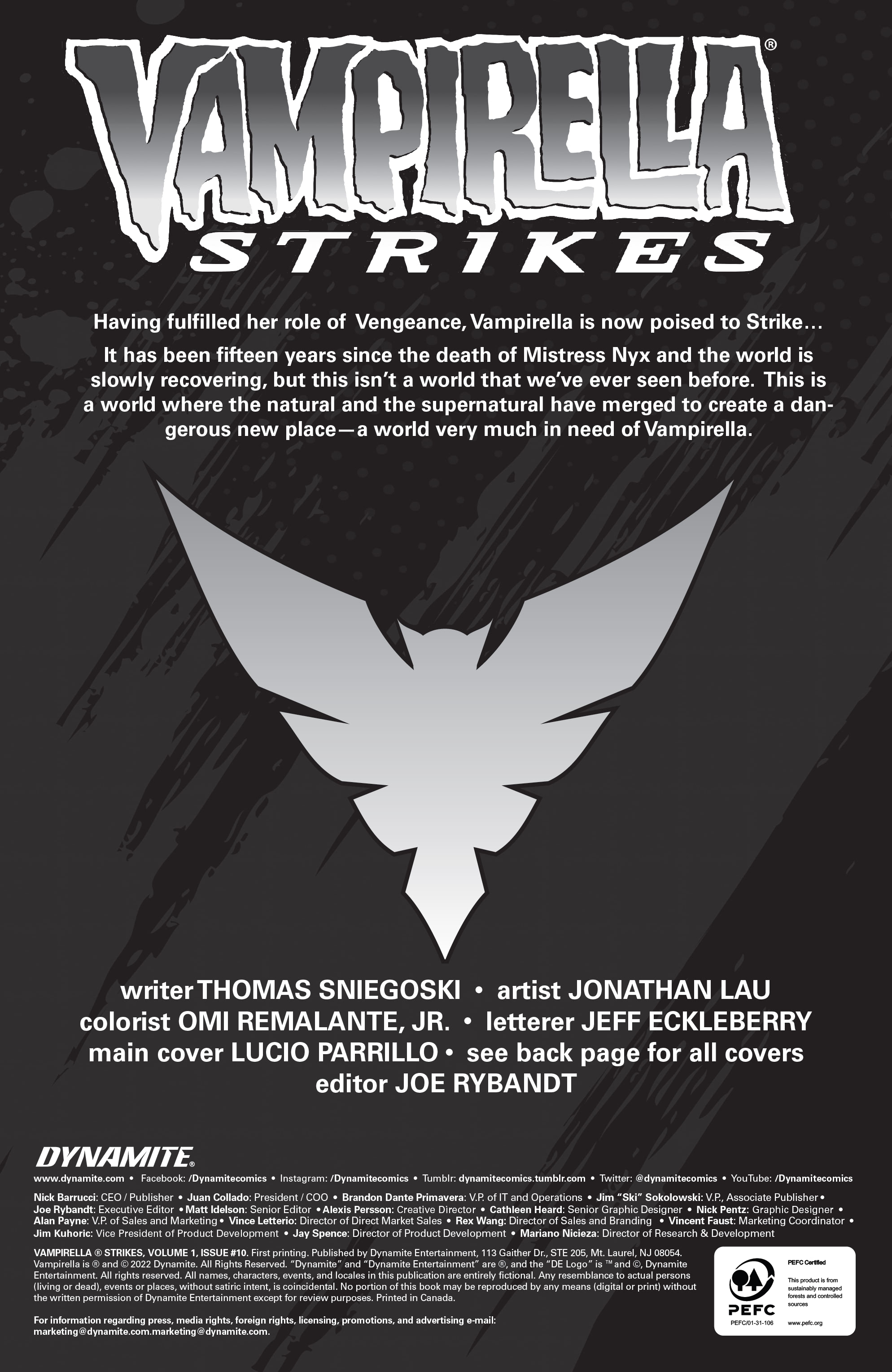 Read online Vampirella Strikes (2022) comic -  Issue #10 - 6