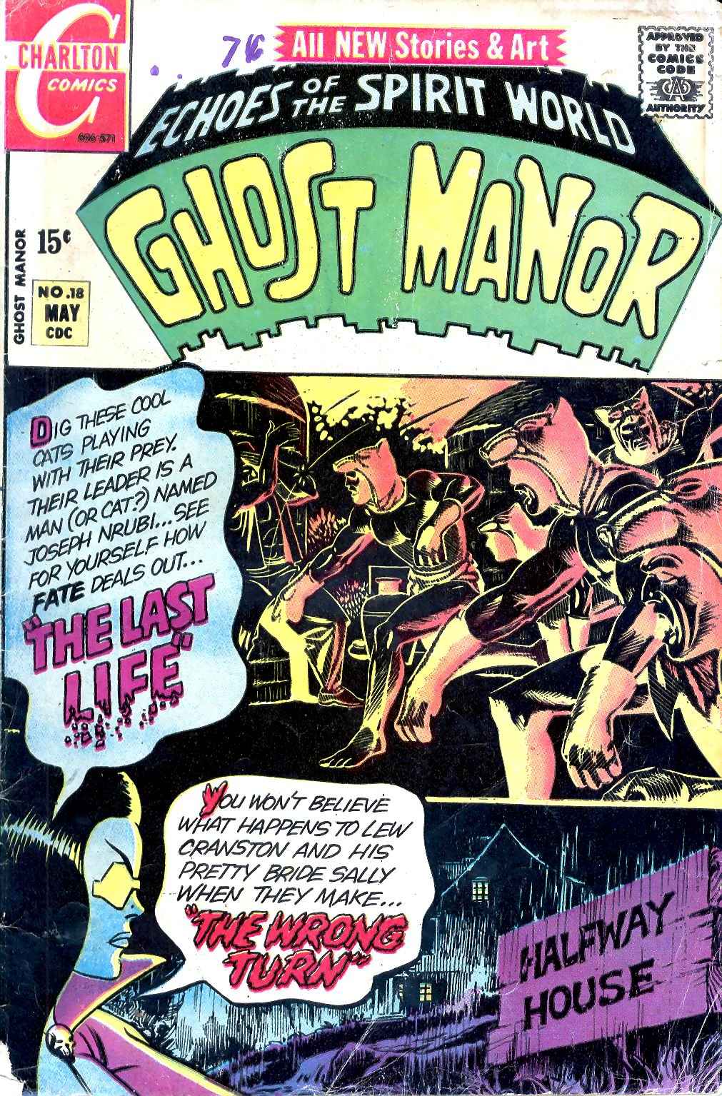 Read online Ghost Manor comic -  Issue #18 - 1