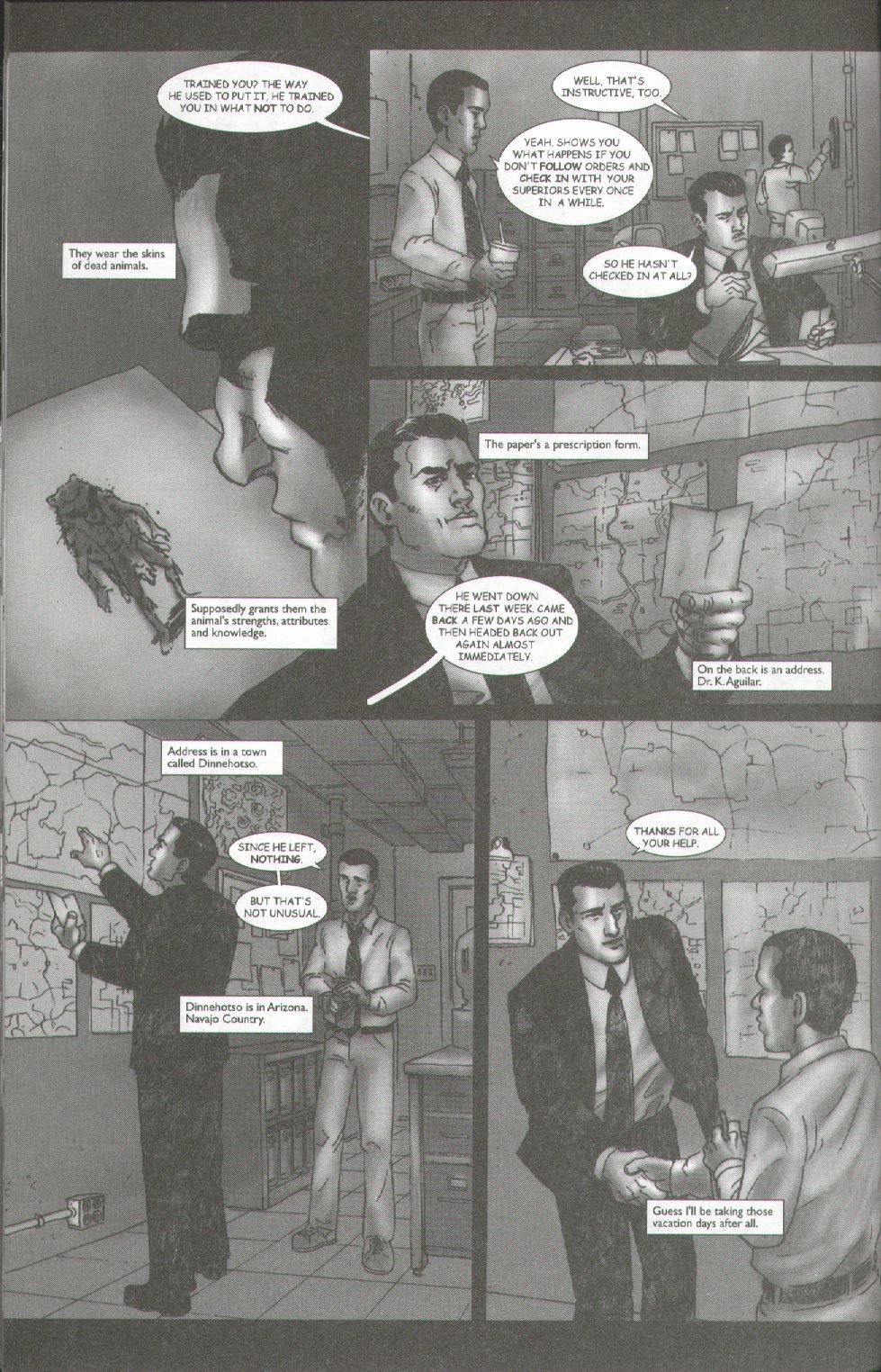 Read online Skinwalker comic -  Issue #1 - 16