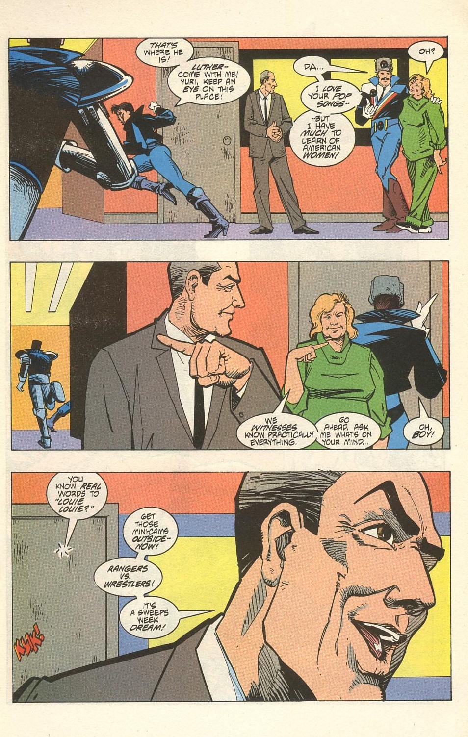 Read online American Flagg! comic -  Issue #32 - 19