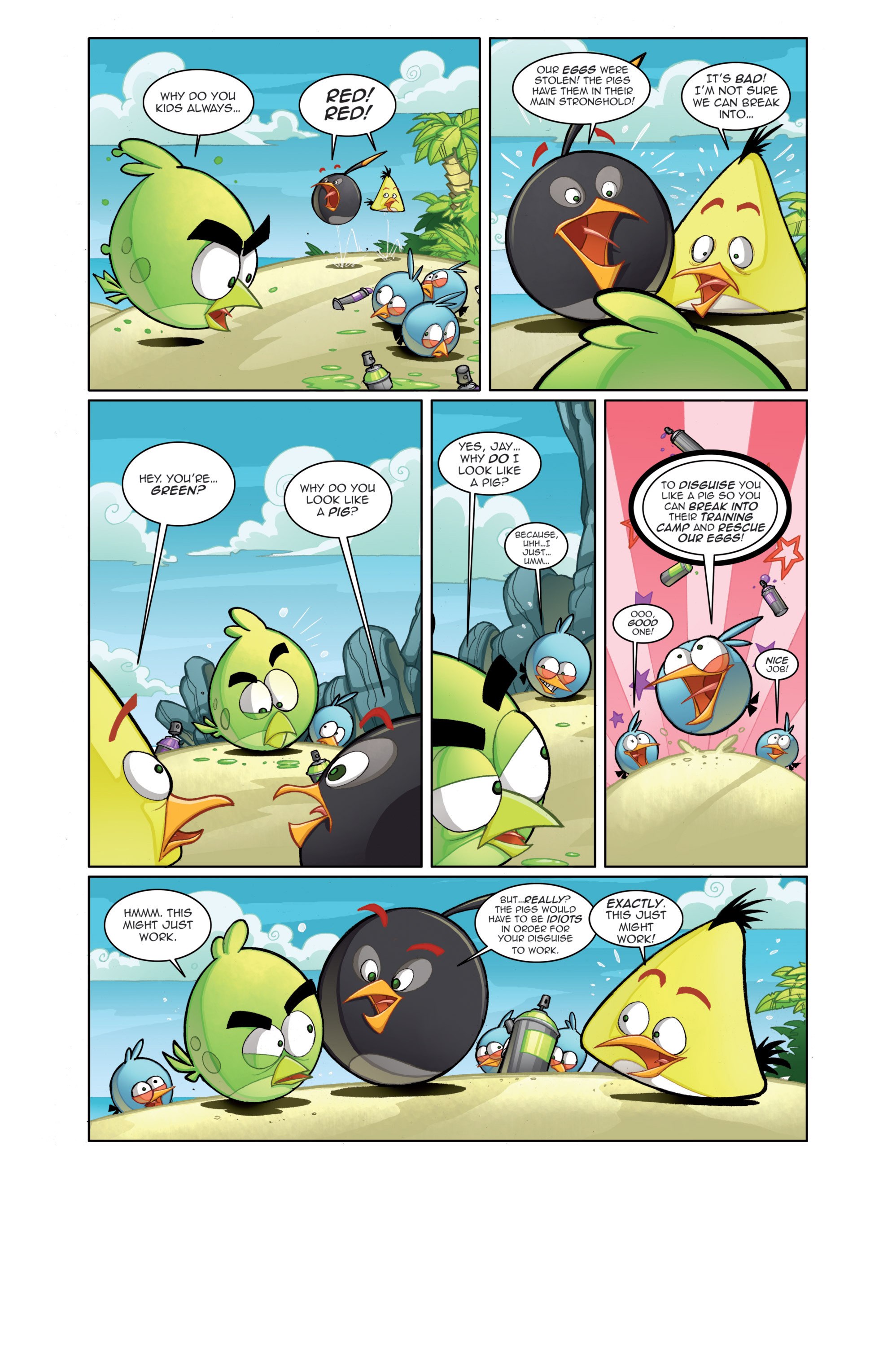 Read online Angry Birds Comics (2014) comic -  Issue #4 - 5