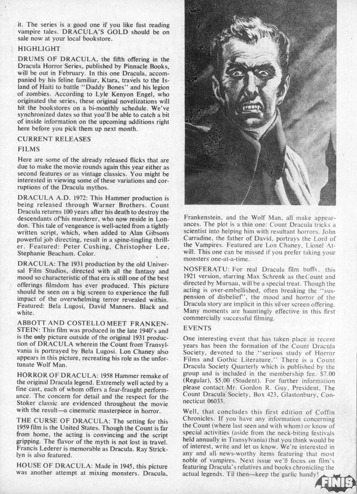 Read online Dracula Lives comic -  Issue #5 - 42