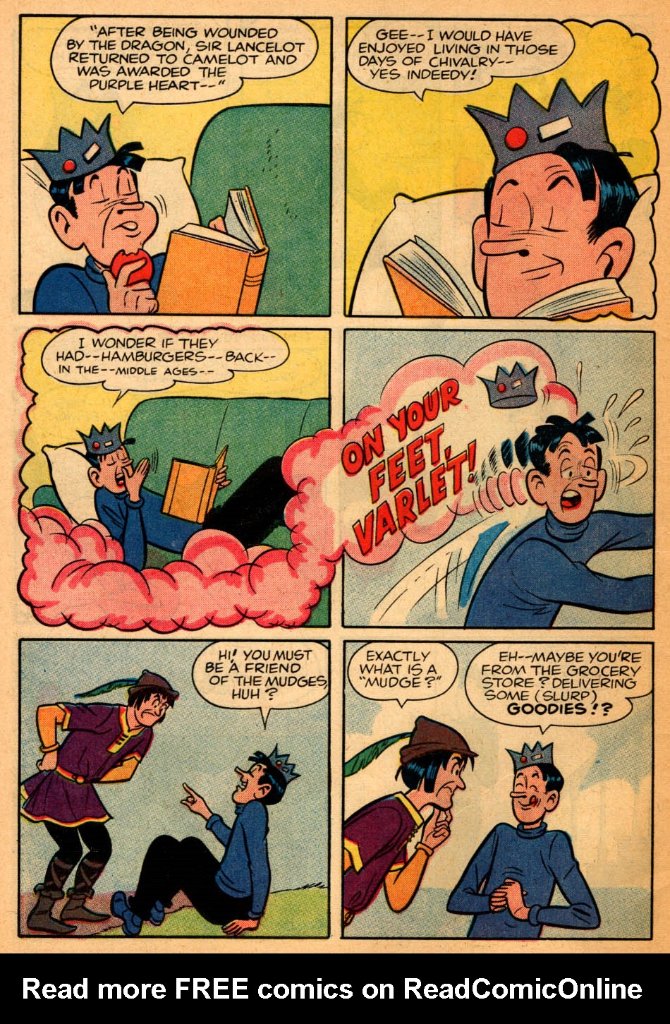 Read online Jughead's Fantasy comic -  Issue #1 - 6