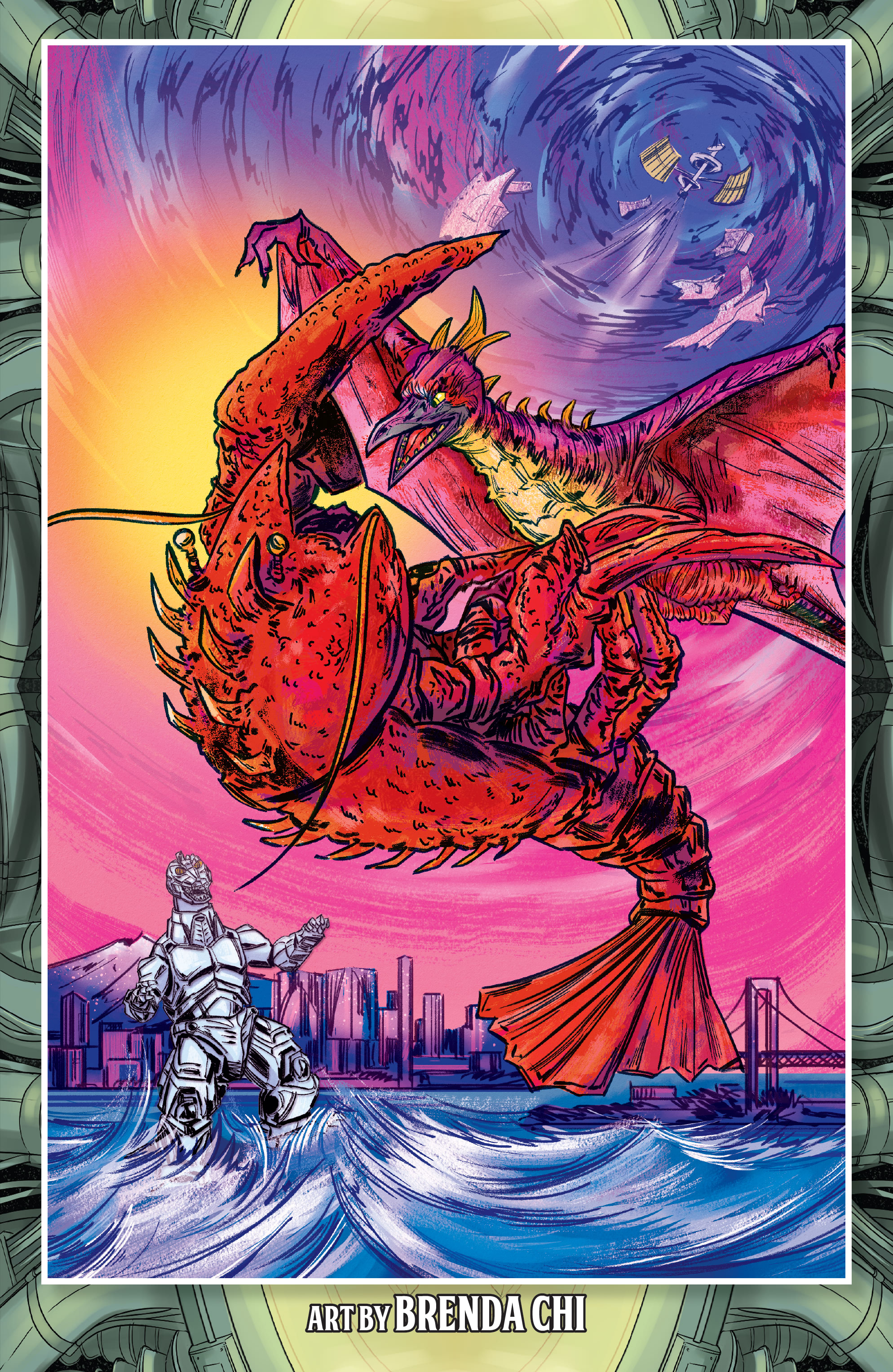 Read online Godzilla Rivals: Rodan vs. Ebirah comic -  Issue # Full - 44