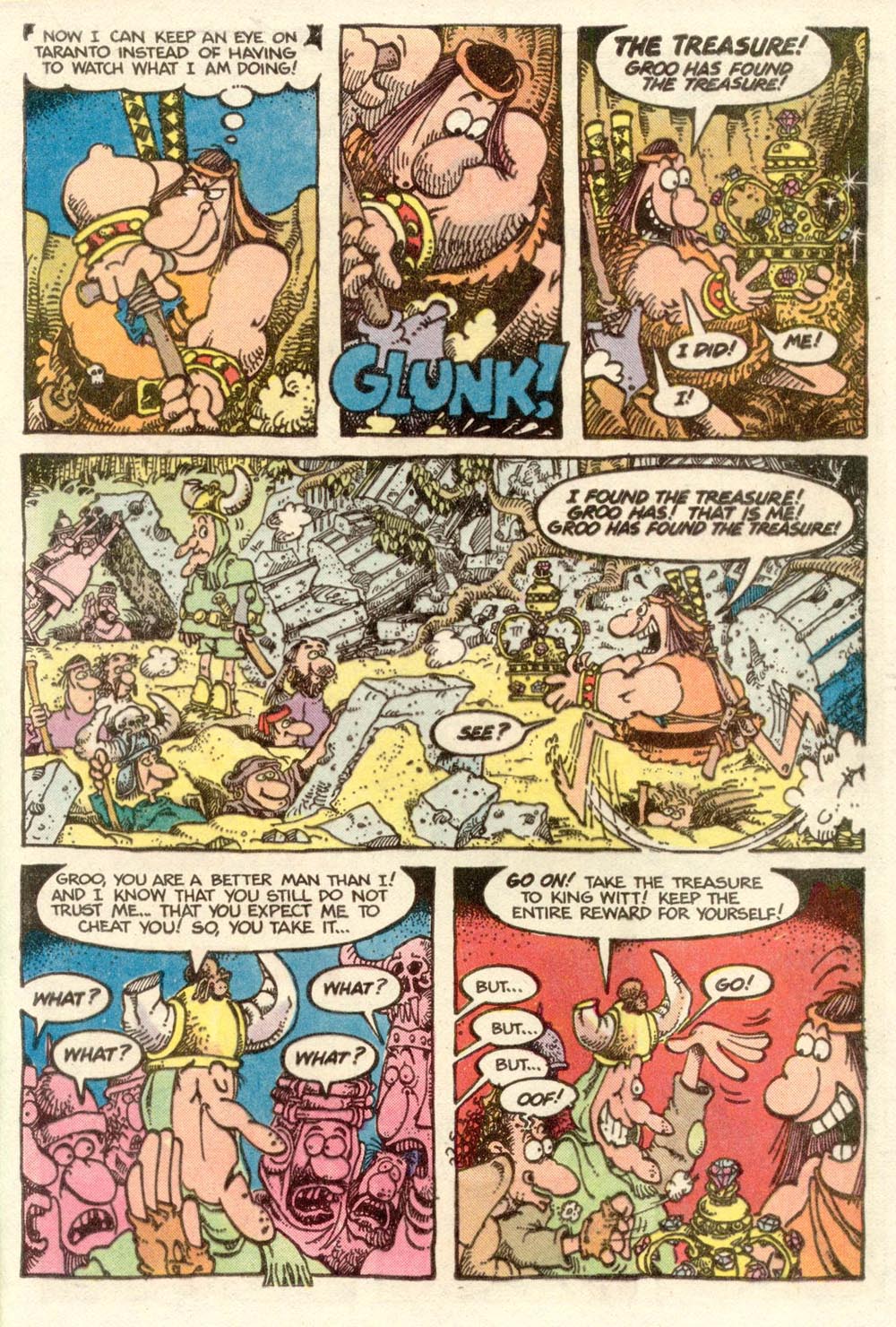 Read online Sergio Aragonés Groo the Wanderer comic -  Issue #8 - 15