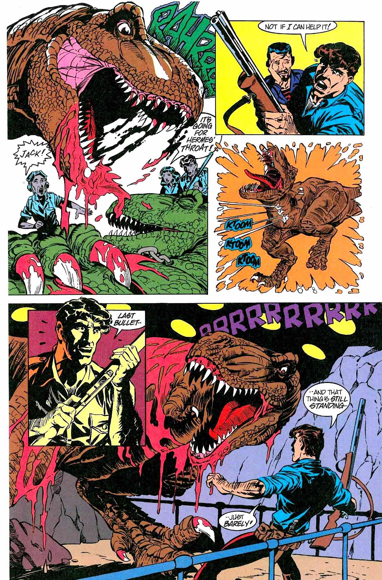 Read online Cadillacs and Dinosaurs comic -  Issue #6 - 18