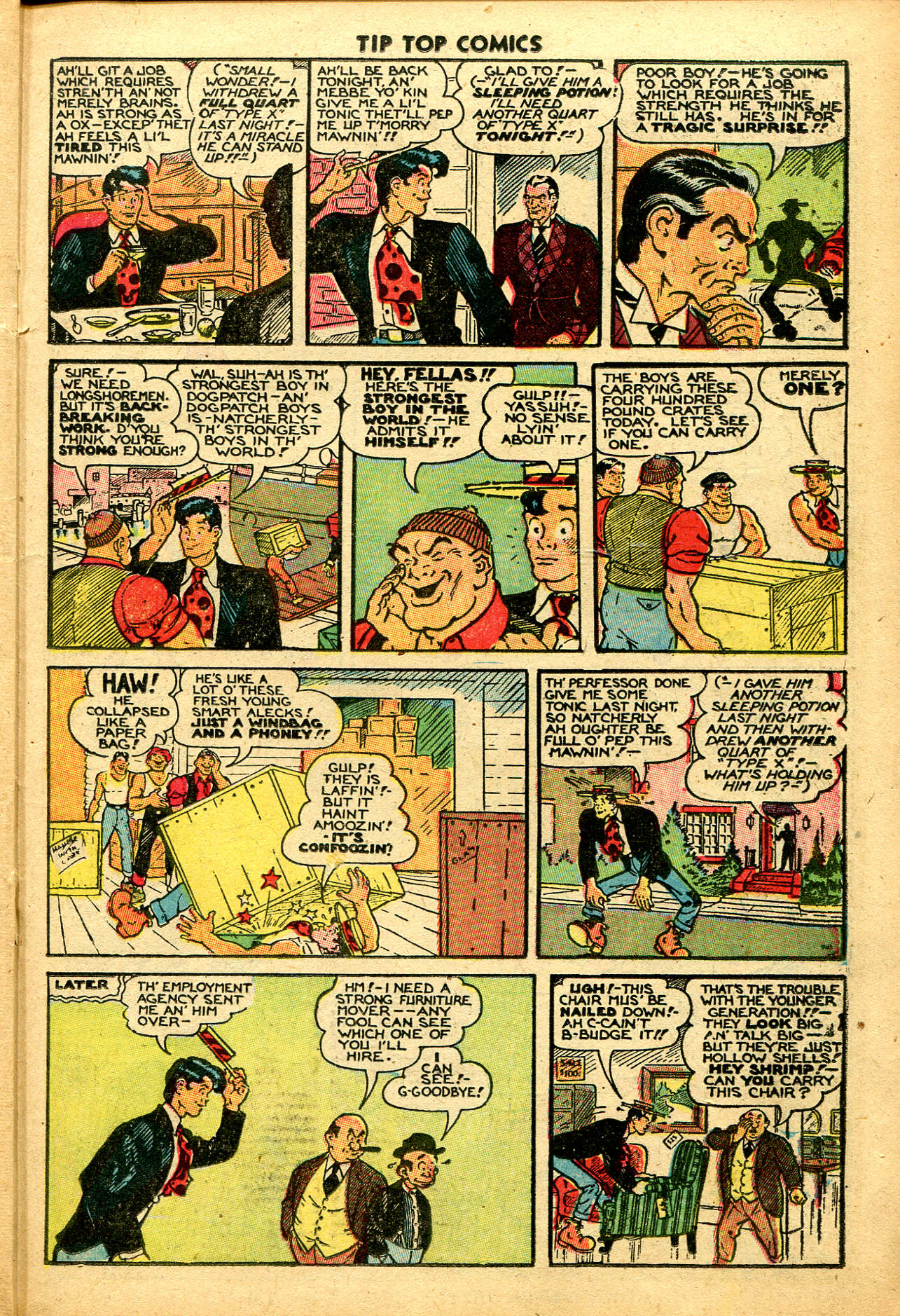 Read online Tip Top Comics comic -  Issue #115 - 31