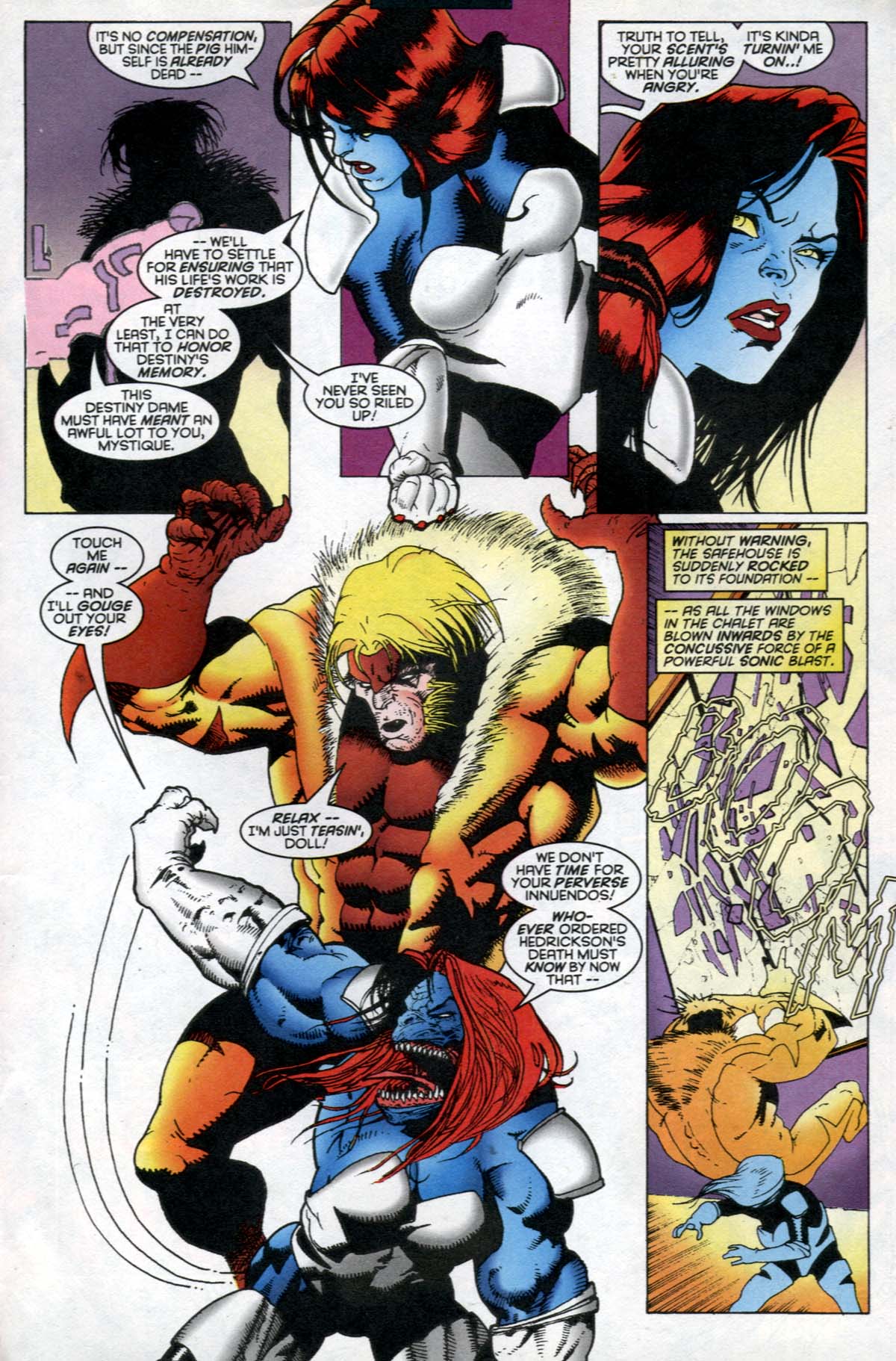 Read online Sabretooth and Mystique comic -  Issue #1 - 26