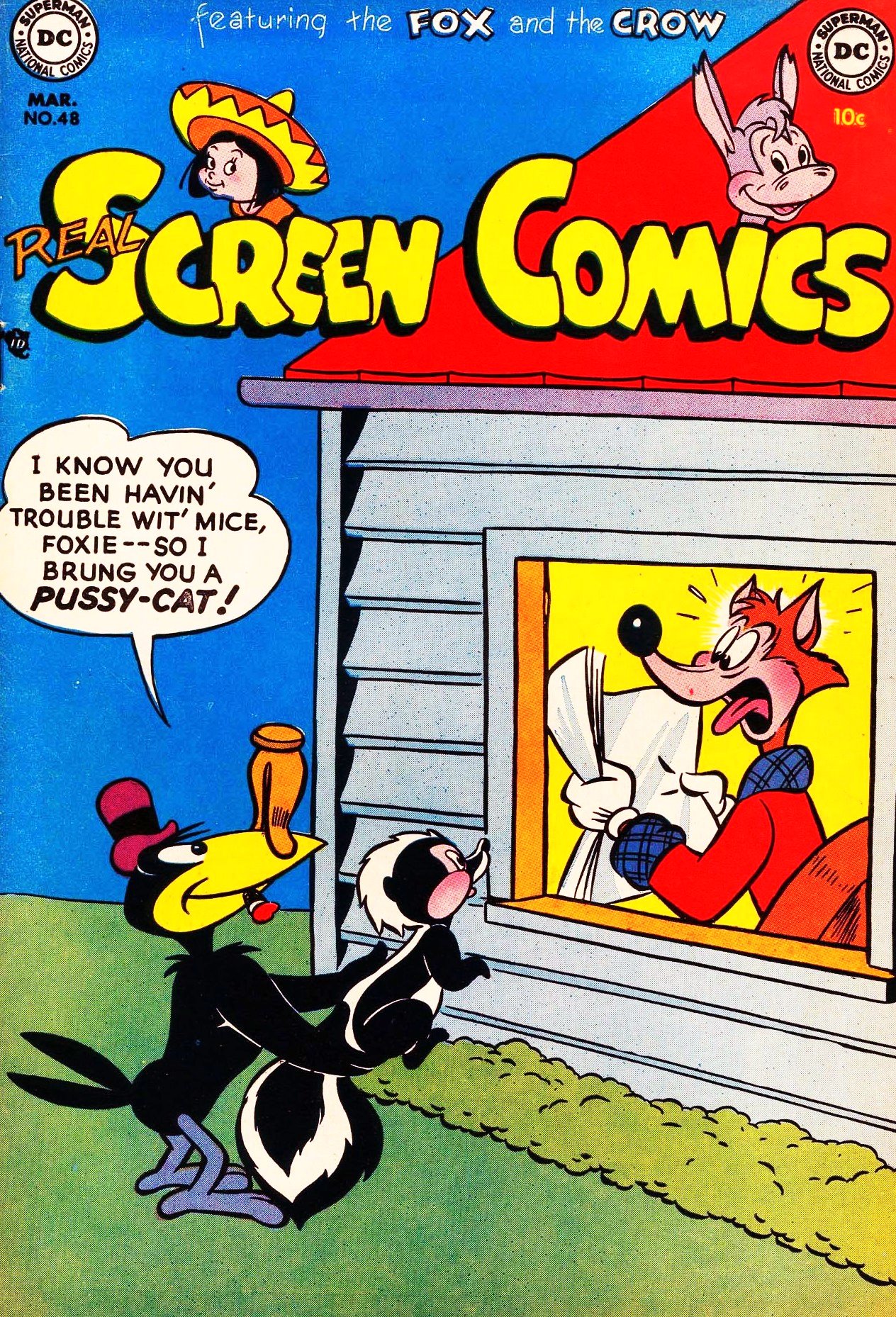 Read online Real Screen Comics comic -  Issue #48 - 1