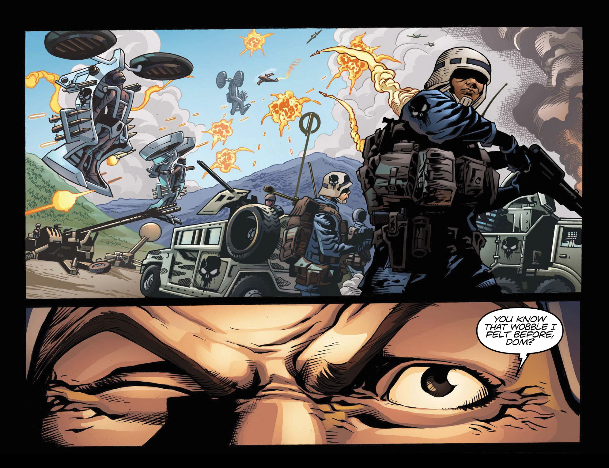 Read online Airwolf Airstrikes comic -  Issue #4 - 25