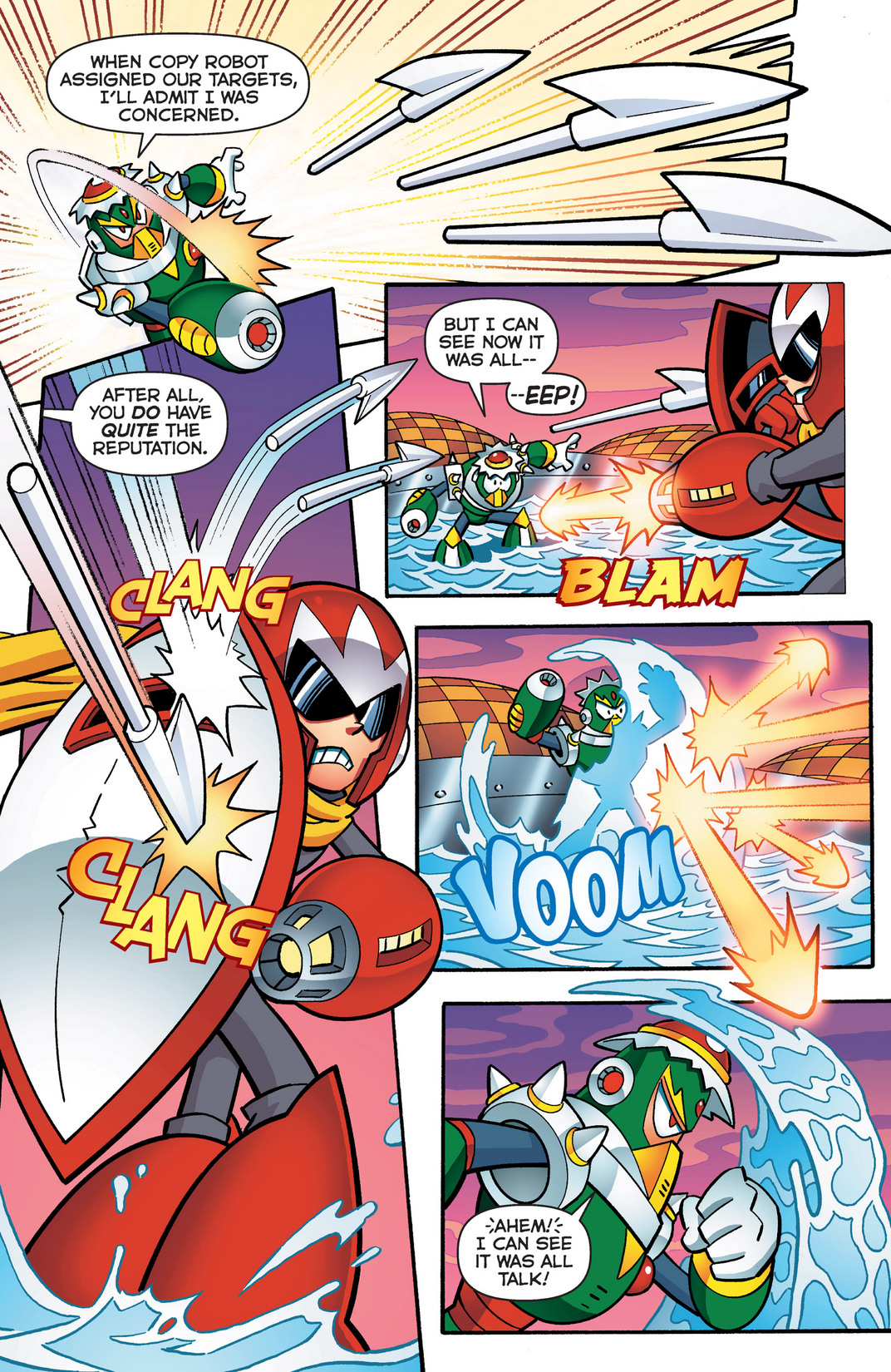 Read online Sonic Mega Man Worlds Collide comic -  Issue # Vol 2 - 20