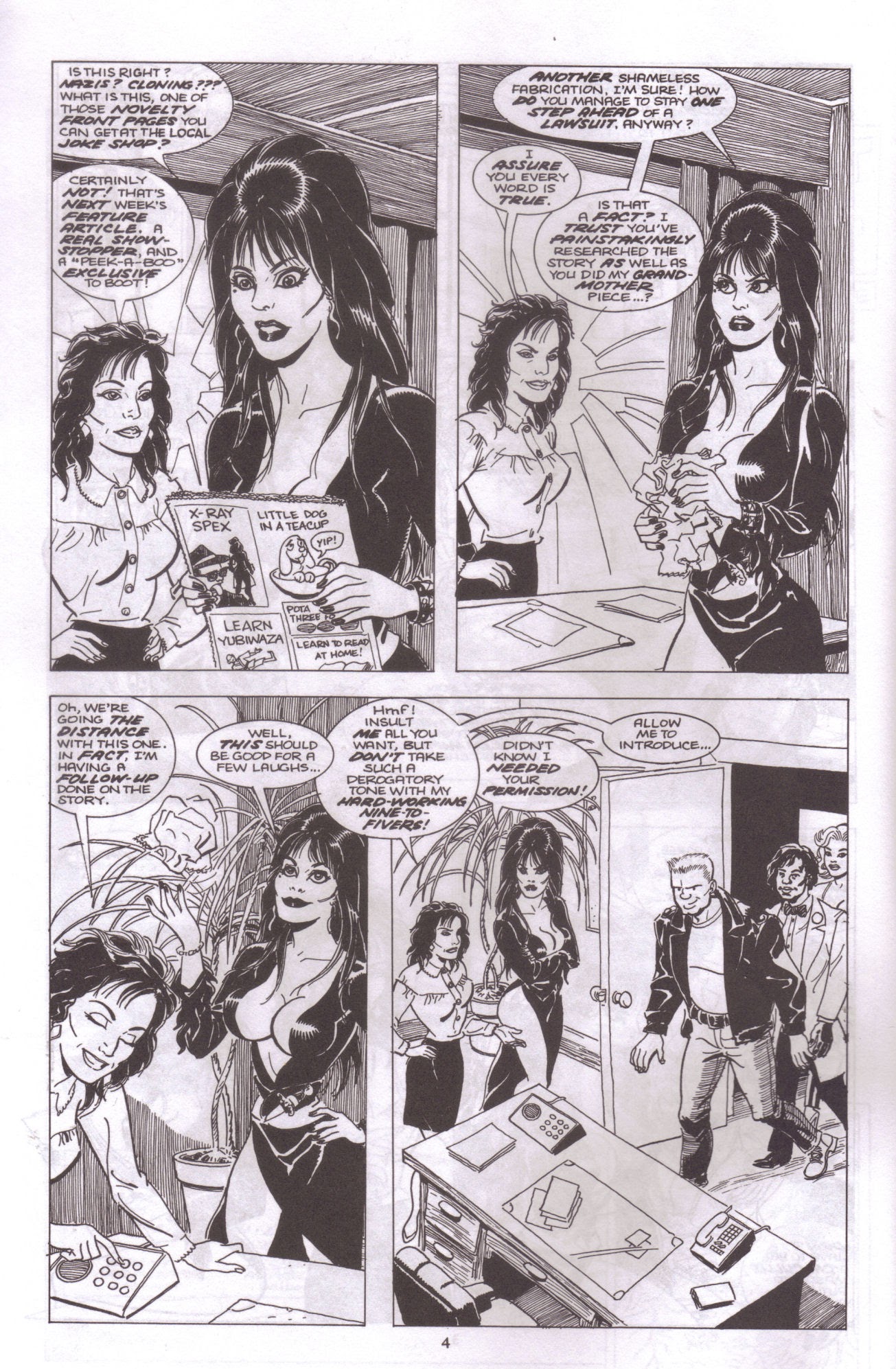 Read online Elvira, Mistress of the Dark comic -  Issue #47 - 6