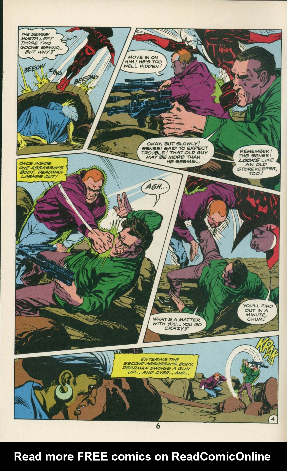 Read online Deadman (1985) comic -  Issue #7 - 6