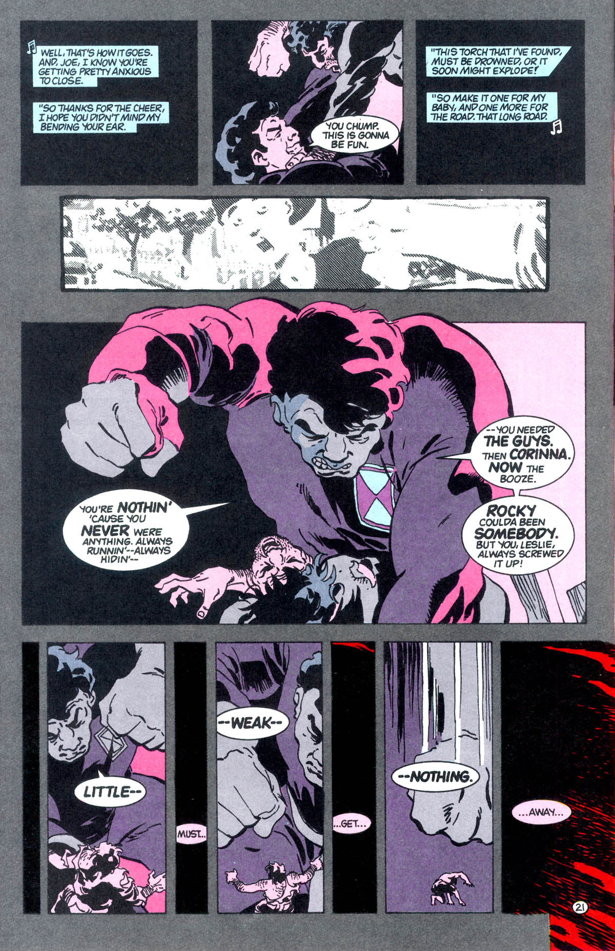 Read online Challengers of the Unknown (1991) comic -  Issue #5 - 25