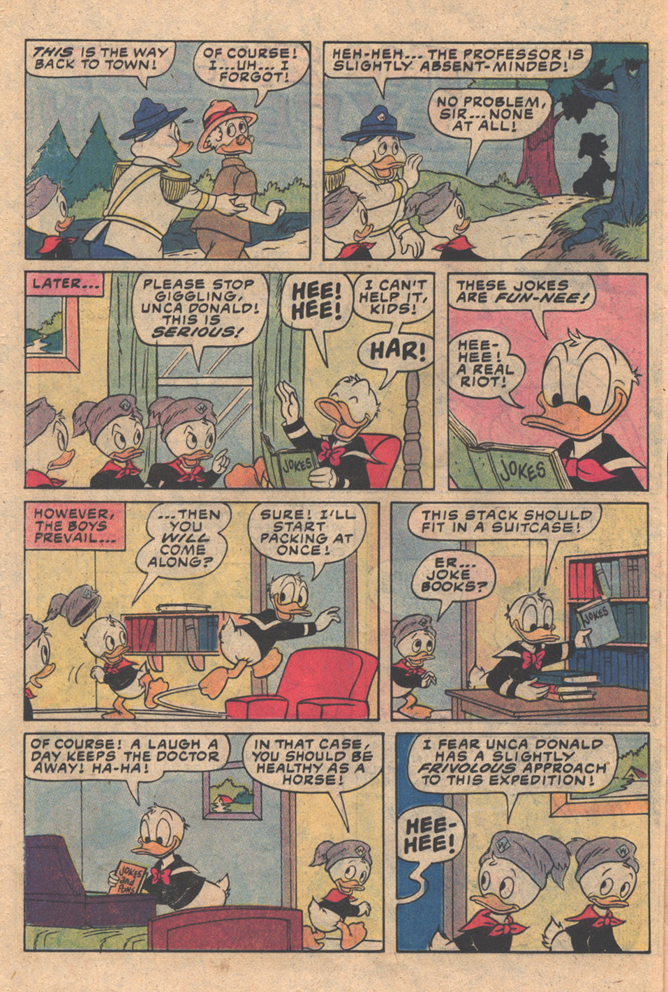 Read online Huey, Dewey, and Louie Junior Woodchucks comic -  Issue #74 - 12