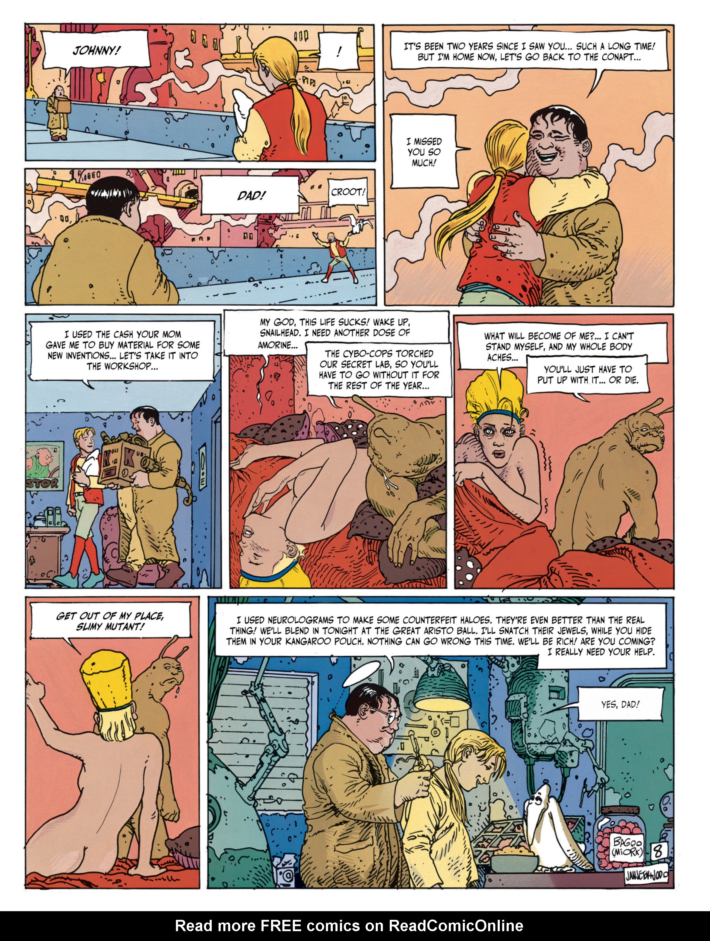 Read online Before the Incal comic -  Issue #1 - 11