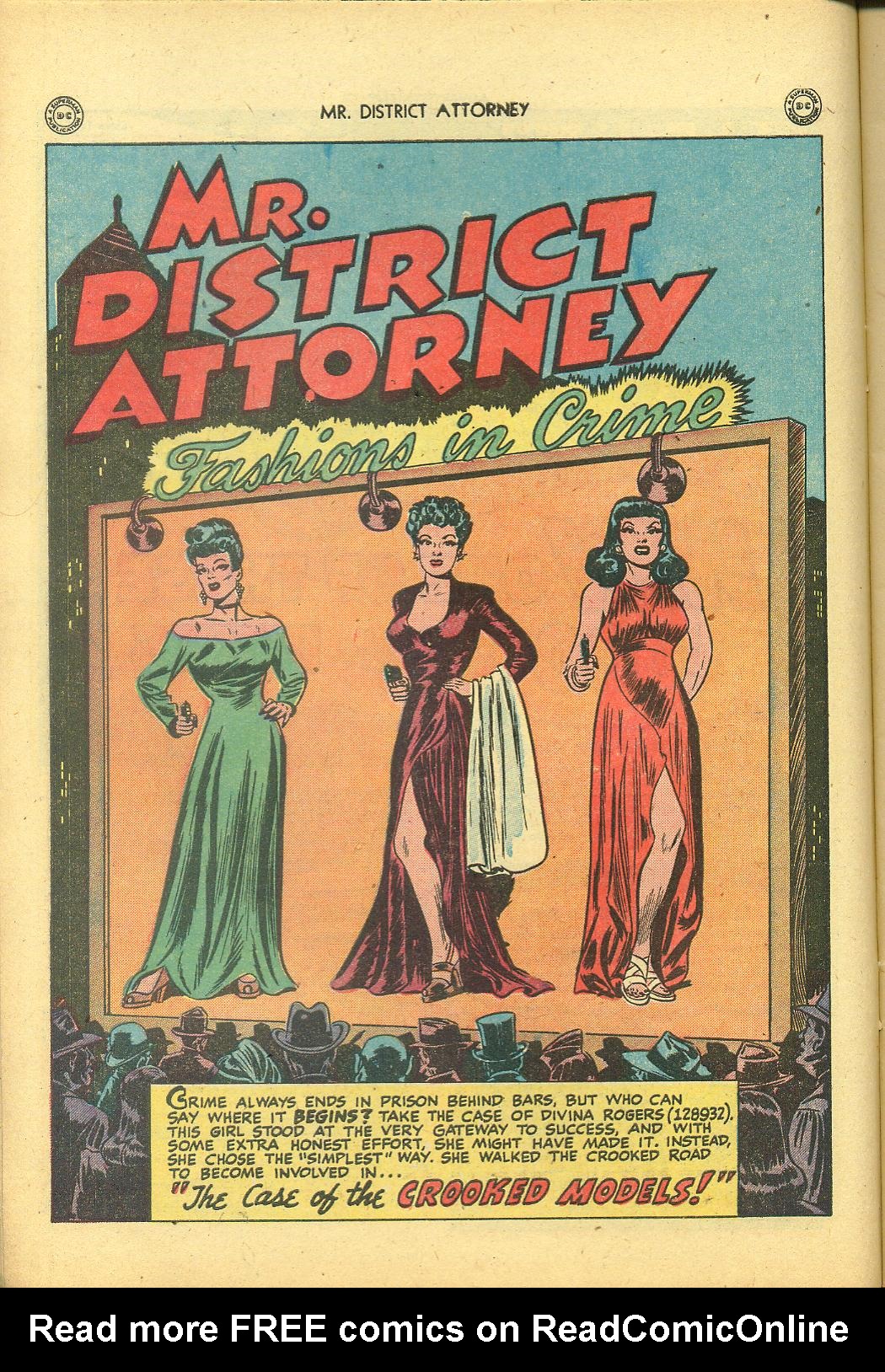 Read online Mr. District Attorney comic -  Issue #2 - 14