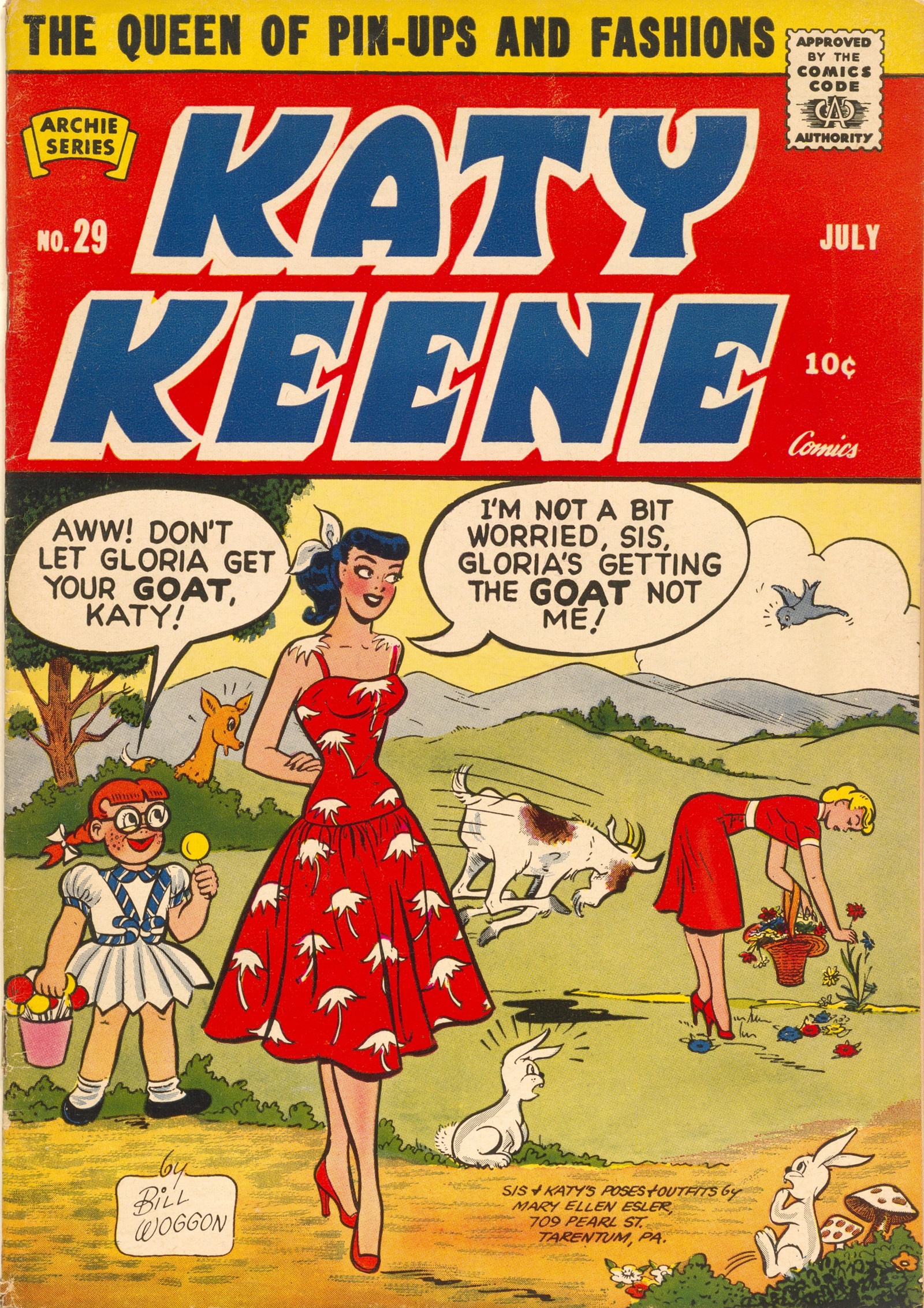 Read online Katy Keene (1949) comic -  Issue #29 - 1