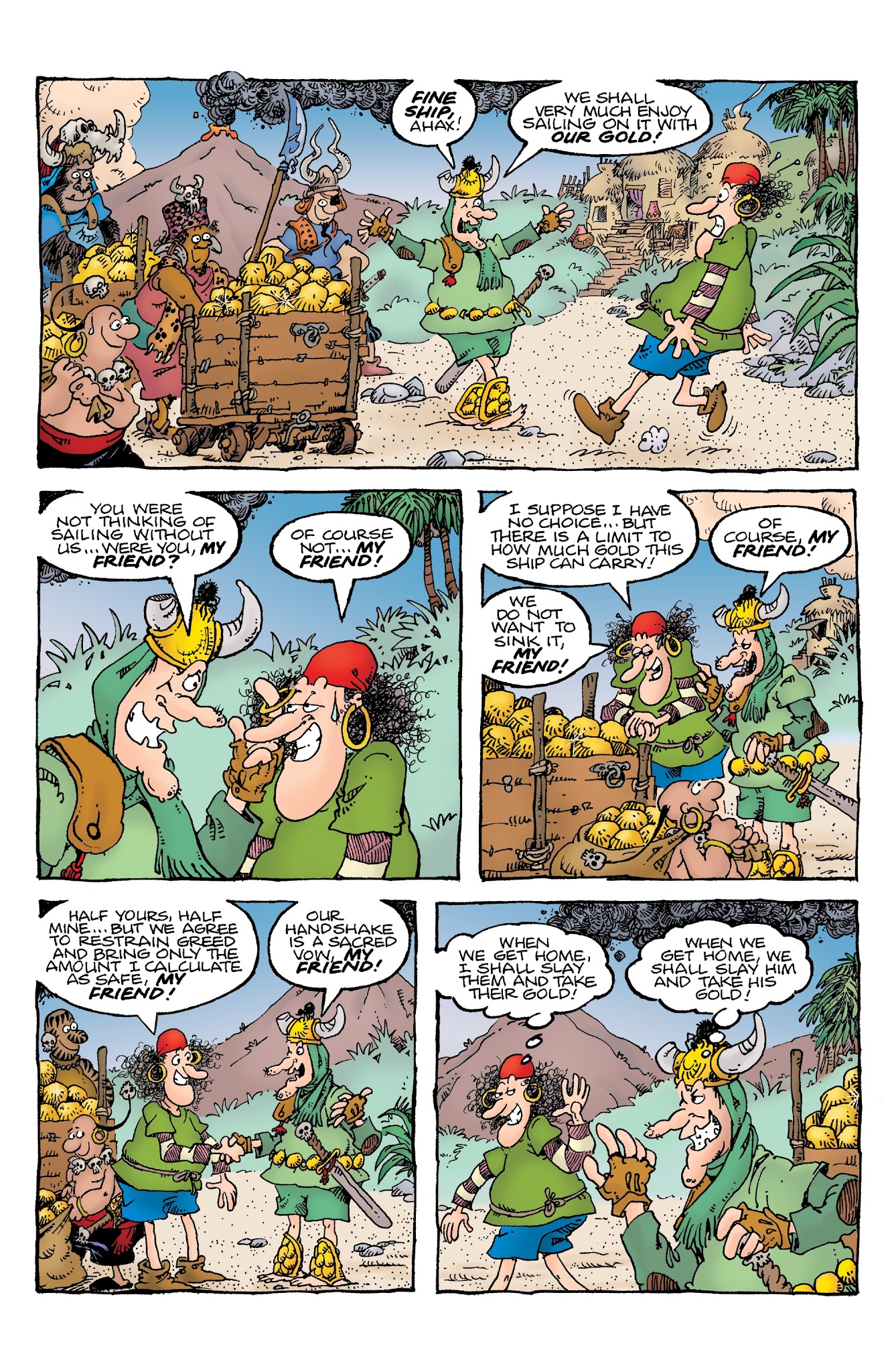 Read online Groo: Play of the Gods comic -  Issue #4 - 15