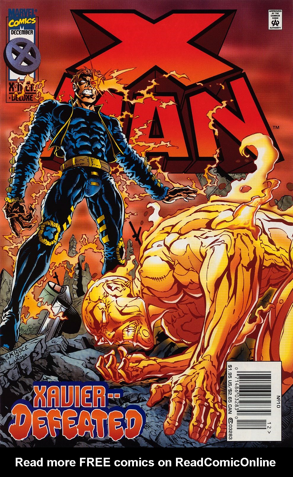 Read online X-Man comic -  Issue #10 - 1