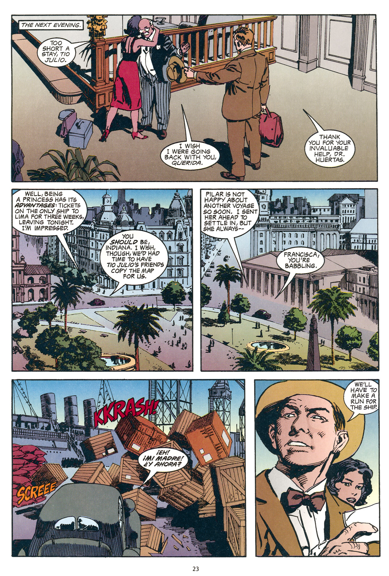 Read online Indiana Jones and the Arms of Gold comic -  Issue #2 - 25