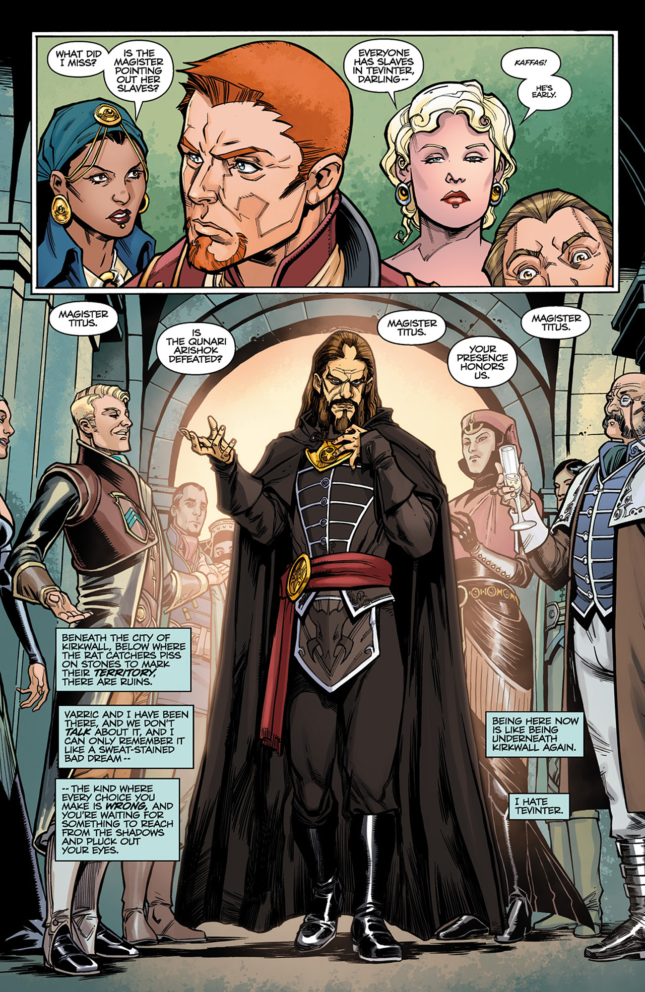 Read online Dragon Age: Those Who Speak comic -  Issue #1 - 9