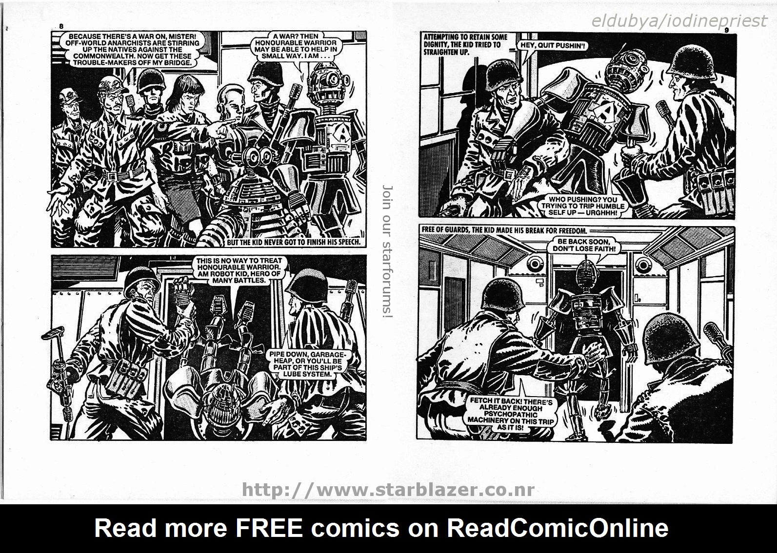 Read online Starblazer comic -  Issue #273 - 6