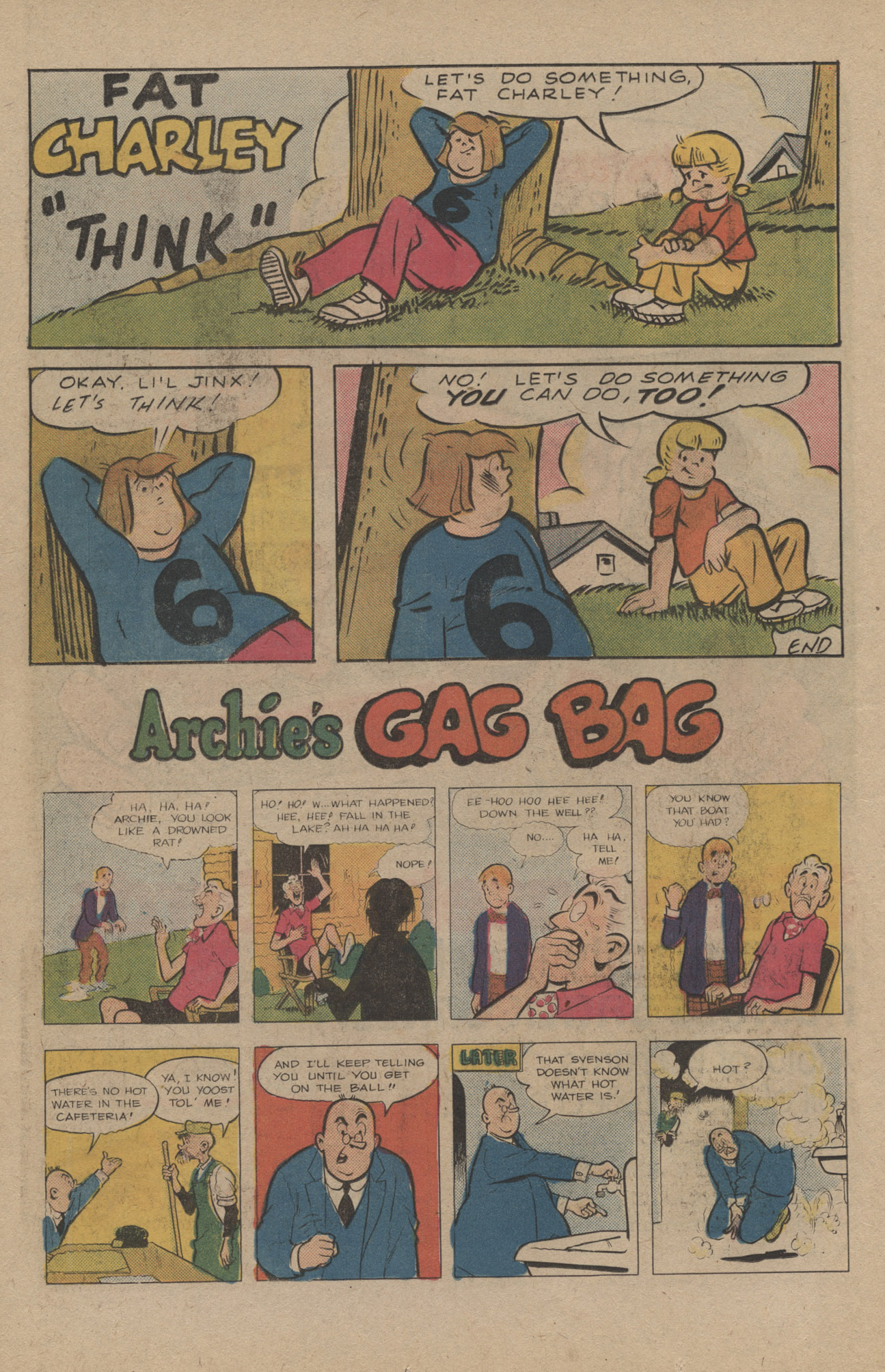 Read online Reggie and Me (1966) comic -  Issue #89 - 10