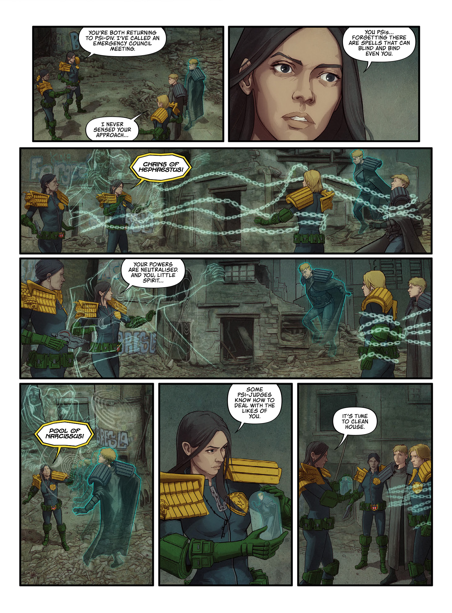 Read online Judge Dredd Megazine (Vol. 5) comic -  Issue #445 - 130