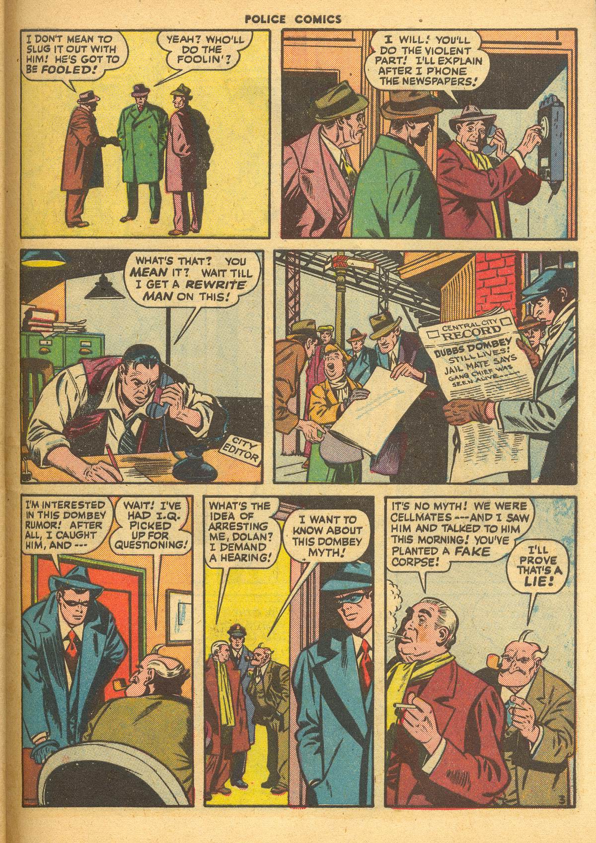 Read online Police Comics comic -  Issue #64 - 53
