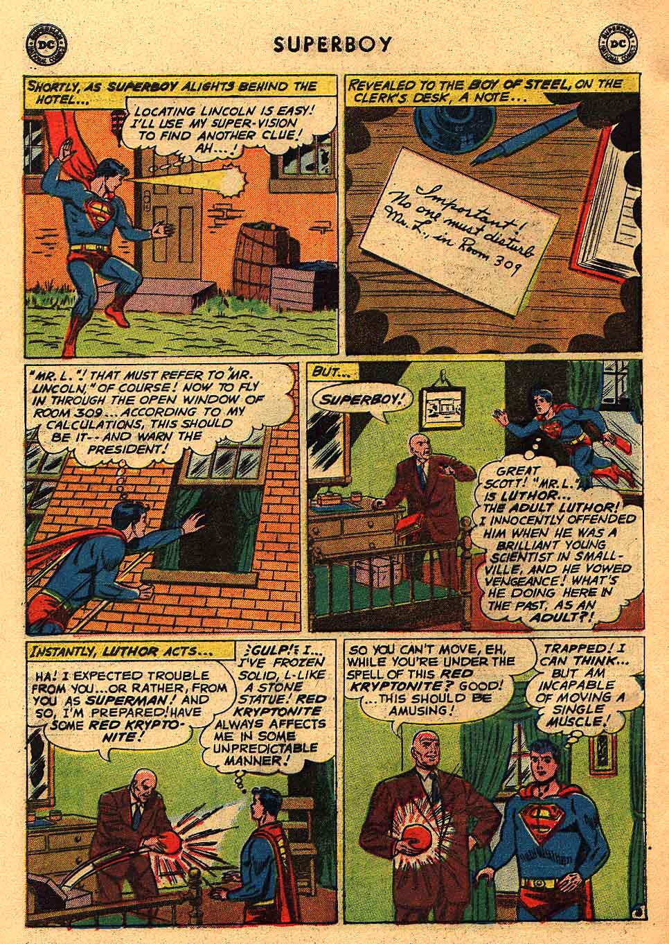 Read online Superboy (1949) comic -  Issue #85 - 24