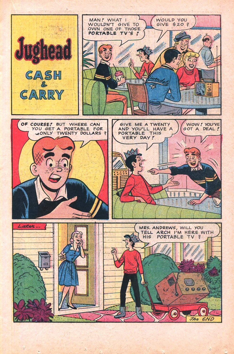 Read online Archie's Joke Book Magazine comic -  Issue #100 - 15