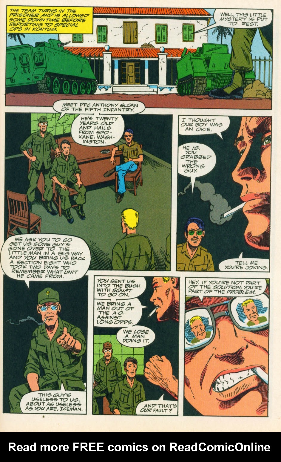 Read online The 'Nam comic -  Issue #63 - 20