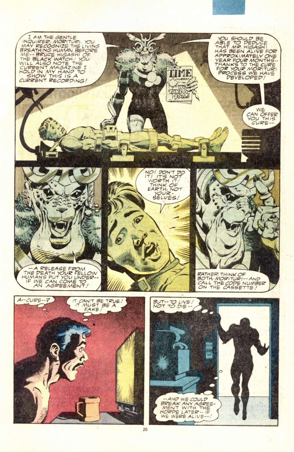 Read online Strikeforce: Morituri comic -  Issue #9 - 21