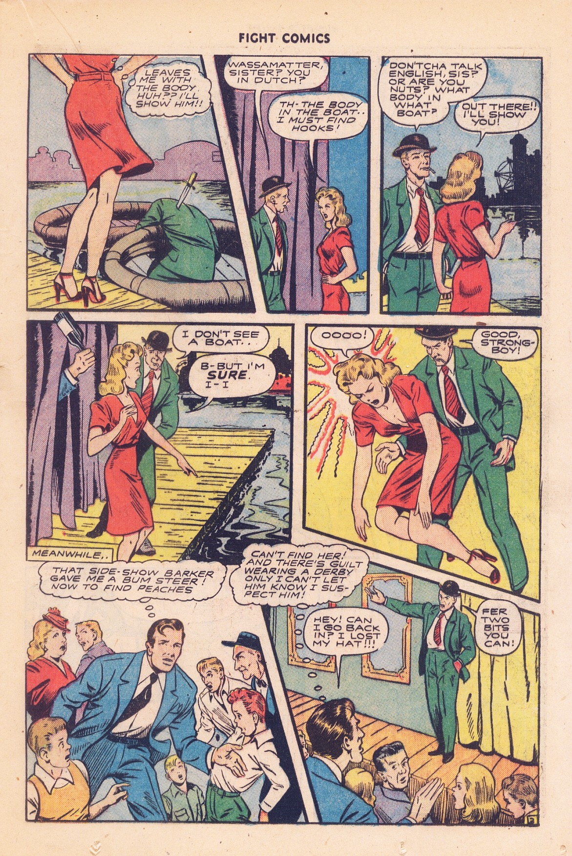 Read online Fight Comics comic -  Issue #38 - 23