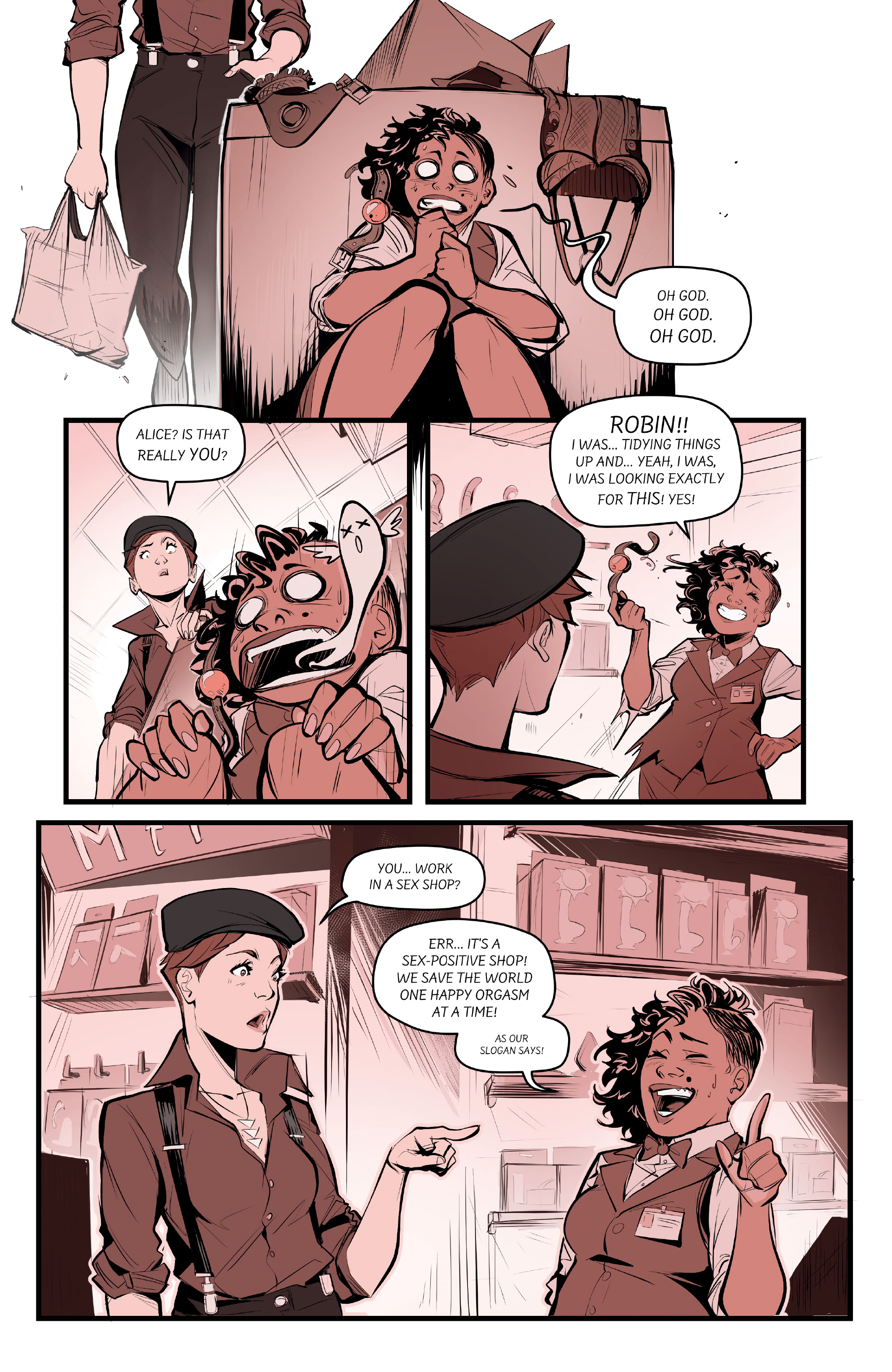 Read online Alice In Leatherland comic -  Issue #4 - 11