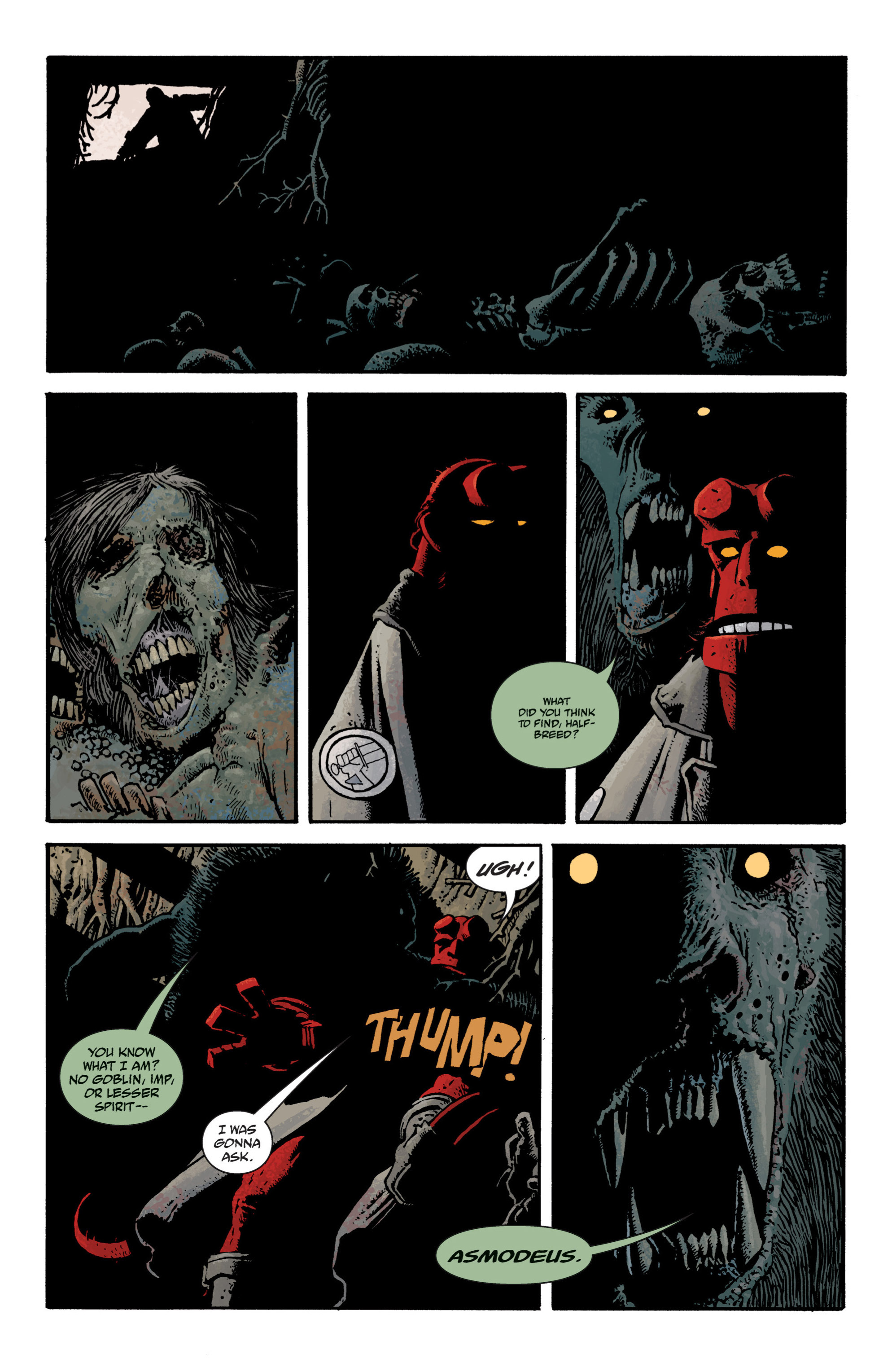 Read online Hellboy comic -  Issue #11 - 134