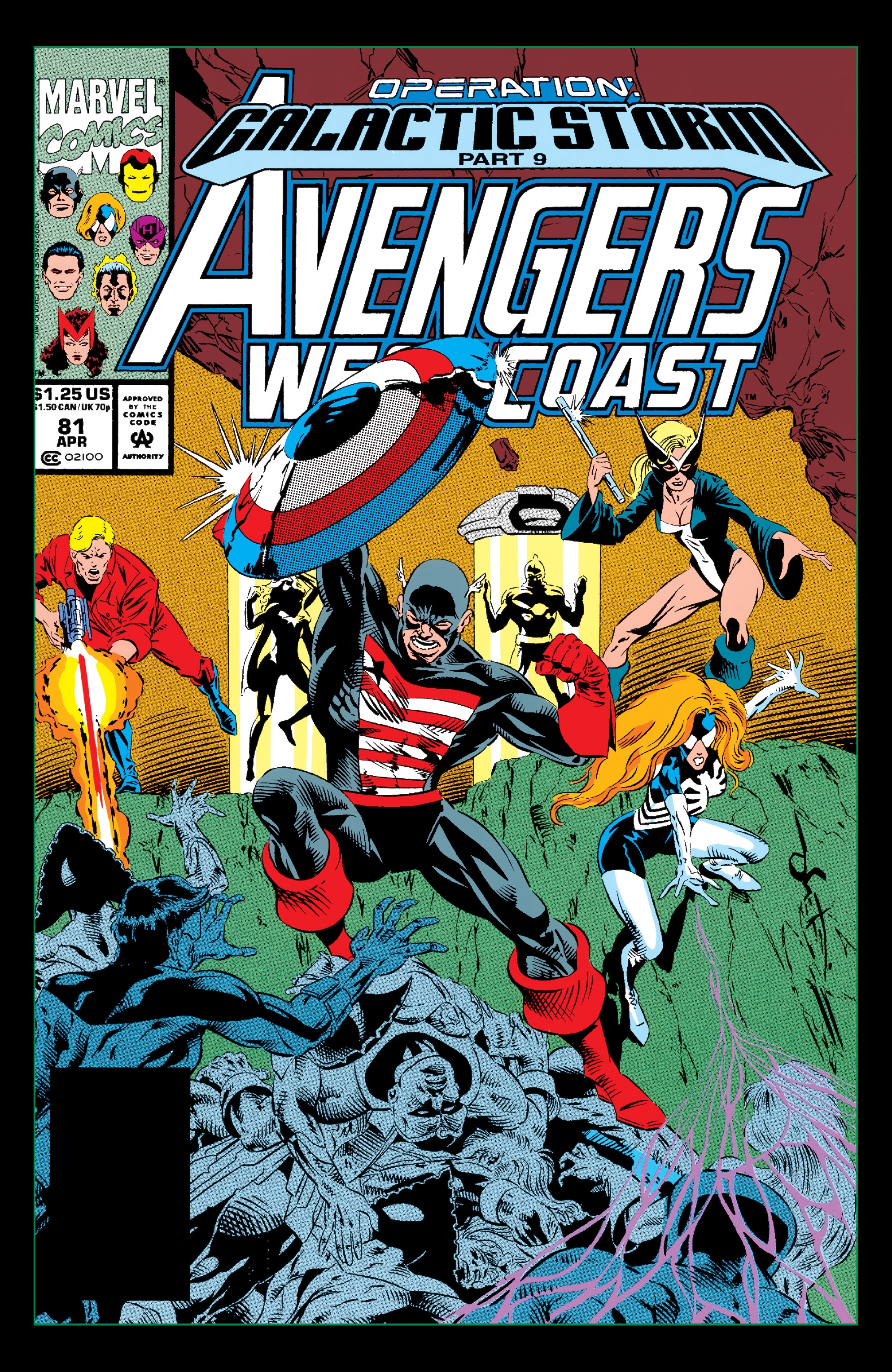 Read online Avengers Epic Collection: Operation Galactic Storm comic -  Issue # TPB (Part 2) - 79