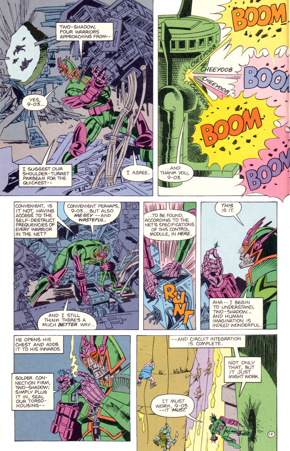 Read online Electric Warrior comic -  Issue #14 - 14