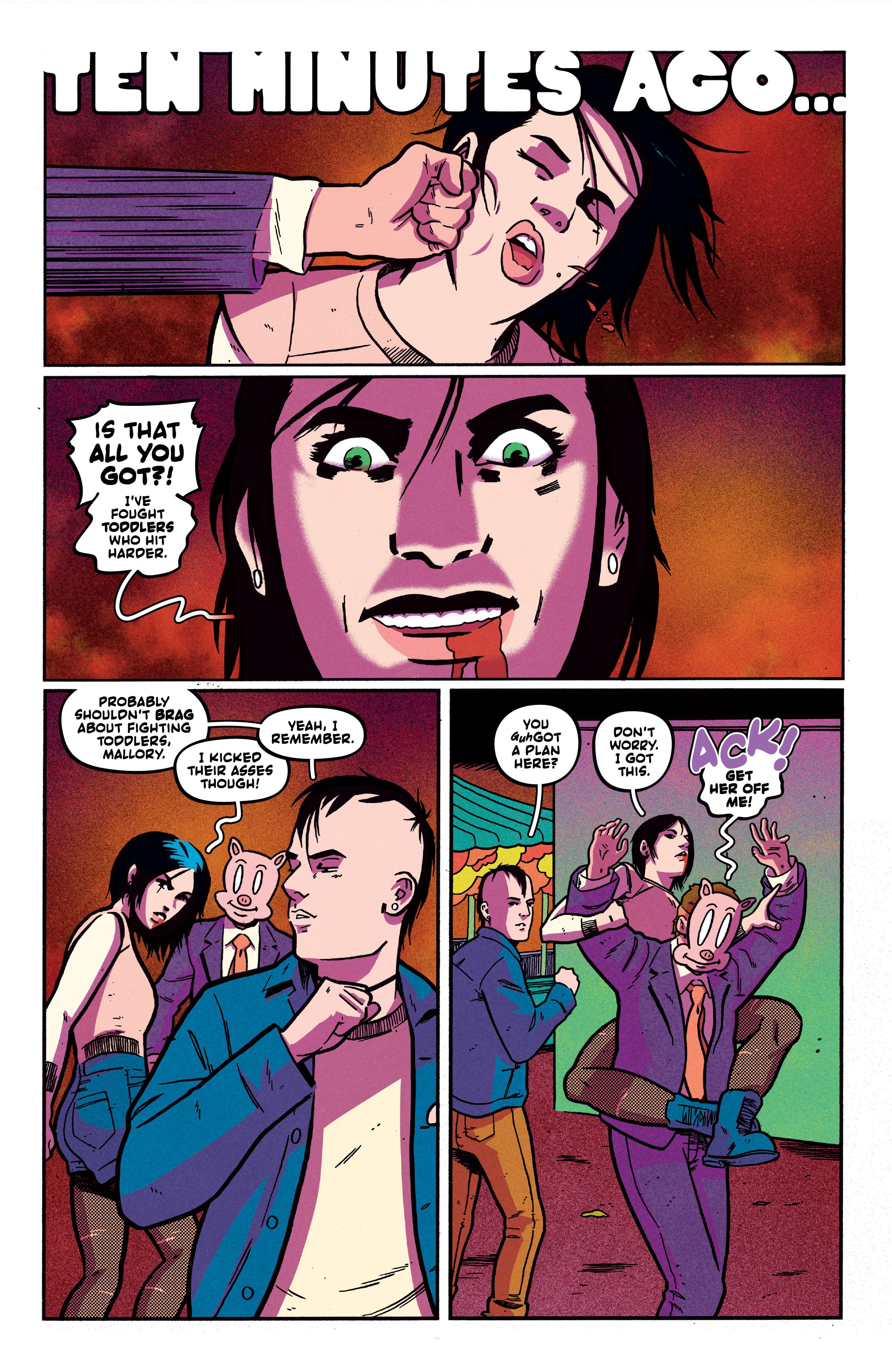 Read online What's The Furthest Place From Here? comic -  Issue #5 - 6
