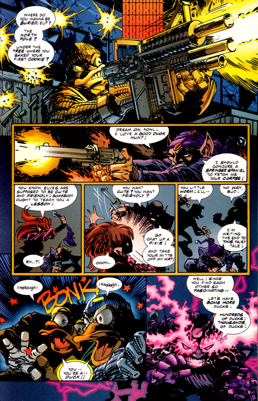 Read online The Savage Dragon/Destroyer Duck comic -  Issue # Full - 30
