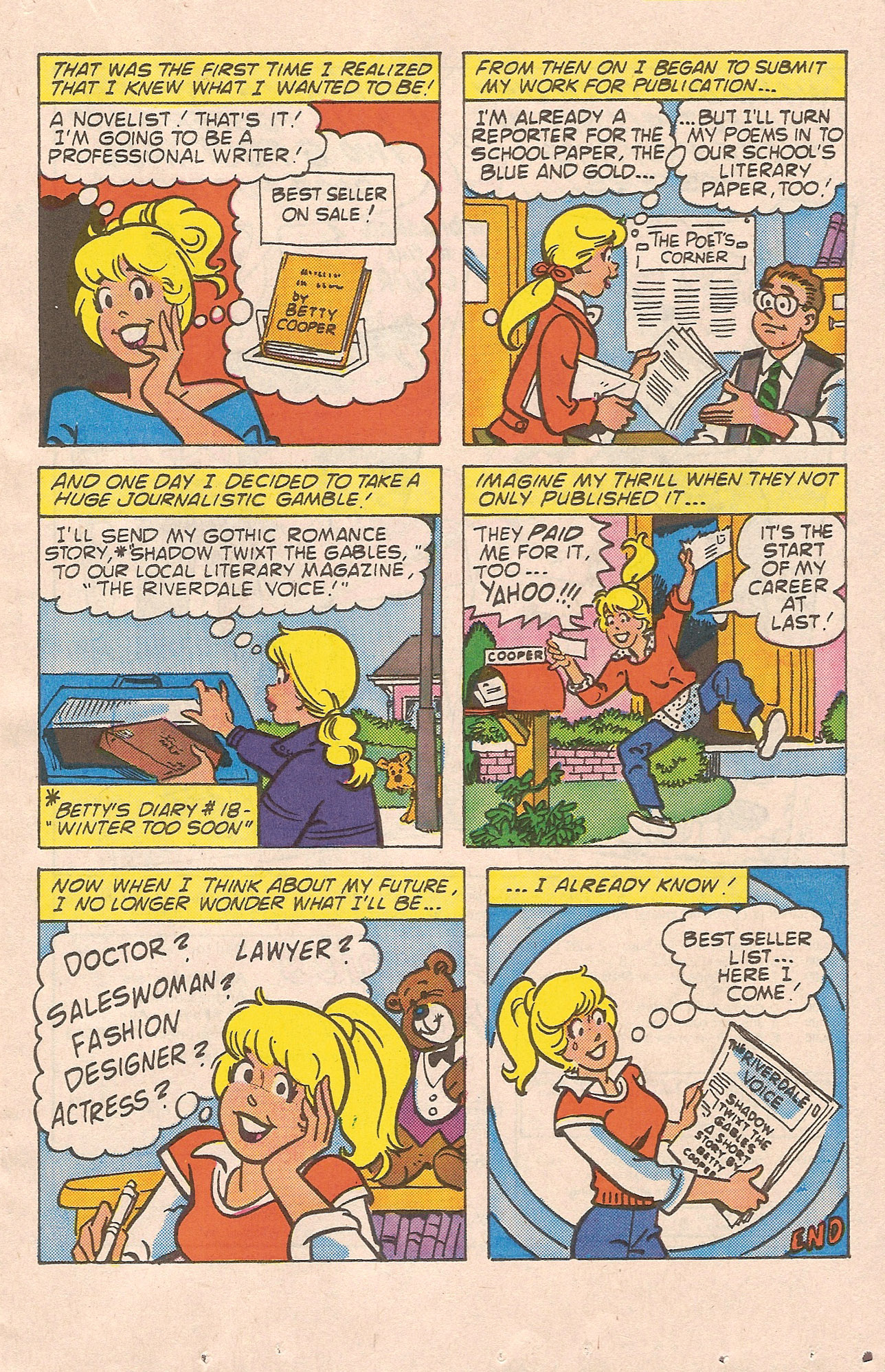 Read online Betty's Diary comic -  Issue #22 - 17