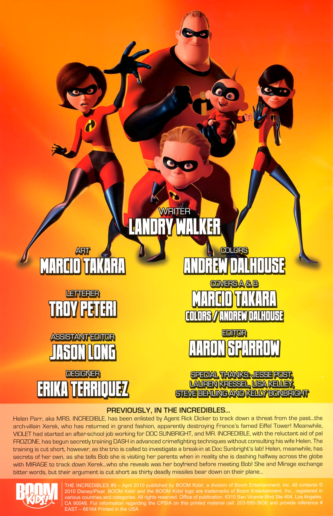 Read online The Incredibles comic -  Issue #9 - 2